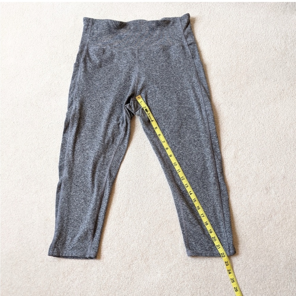 Zobha gray cropped leggings Size XL